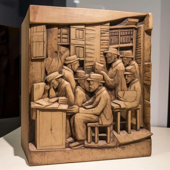 نموذج ثلاثي الأبعاد لآلة CNC 3D Art 